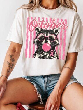 Breast Cancer Awareness Shirt, October Pink Ribbon Shirt